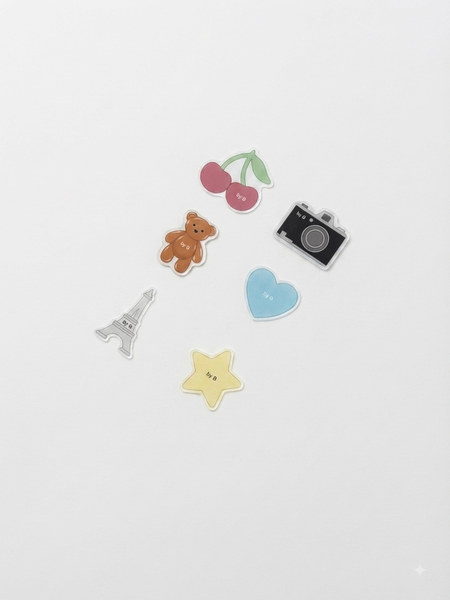 by B Stickers  All Charms