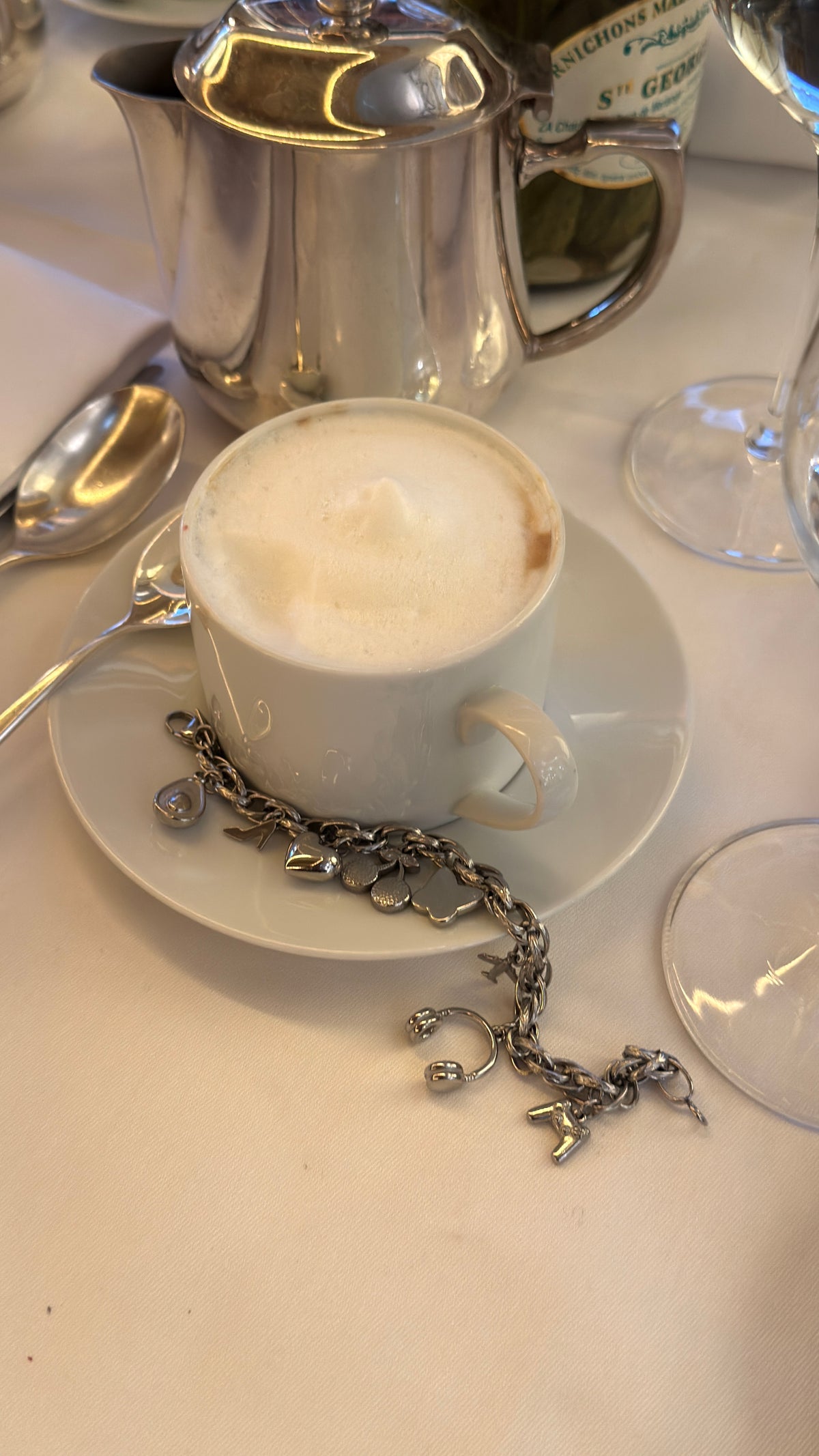 Bestemor Armbåndet Vol.2, charm armbånd i sølv fra by Benedicthe